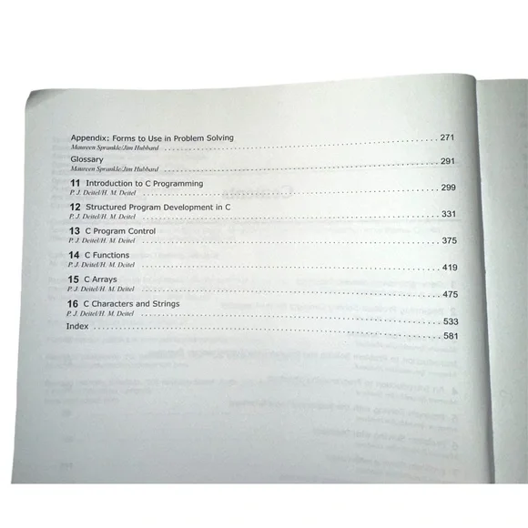 Pearson Custom Computer Science (Algorithm Design and C Programming) - Picture 4 of 4